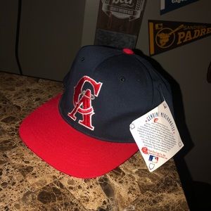 Vintage California Angels New Era Snap Back Hat